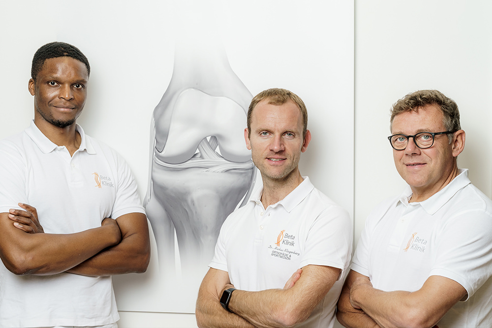 Gemeinschaftspraxis Bonn für Neurochirurgie, Orthopädie, Unfallchirurgie, Radiologie, Sportmedizin - Team Kniegelenk